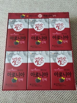 서울약사신협_내몸애생발란스아로니아_70ml x 30포 — 5점을 준 리뷰어가 2021년 7월 올린 사용 사진