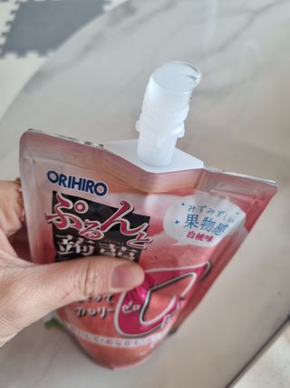 ORIHIRO 오리히로 곤약젤리 제로칼로리 130g 4종 4팩(맛별로 1팩씩) — 5점을 준 리뷰어가 2023년 3월 올린 사용 사진