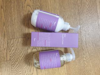 빅그린 베이비라인 3종세트 - 샴푸앤바디워시500ml,올인원로션500ml,바디크림170ml — 5점을 준 리뷰어가 2022년 11월 올린 사용 사진
