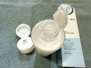 나우 0[리브엠] 화해 1등 클렌징 파우더! 모공&피지 말끔순삭 — 5점을 준 리뷰어가 2025년 2월 올린 사용 사진