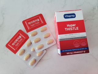 뉴트리션팩토리 비타프렙 하이퍼씨슬 밀크씨슬 900mg — 4점을 준 리뷰어가 2021년 10월 올린 사용 사진