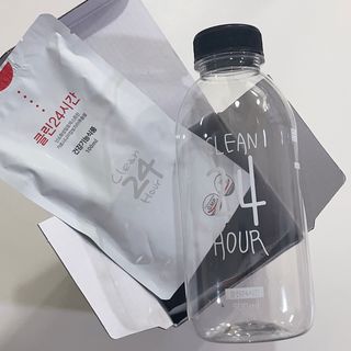 클린24시간 1BOX(5포) + 전용보틀(500ml) — 5점을 준 리뷰어가 2023년 5월 올린 사용 사진
