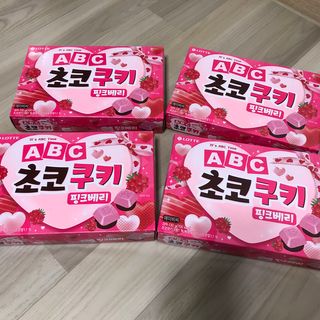 롯데제과 ABC초코쿠키 핑크베리 — 4점을 준 리뷰어가 2021년 2월 올린 사용 사진