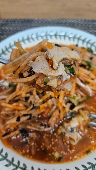 마라도푸드 포항 구룡포 햇 과메기 야채세트 마라도회식당 꽁치 — 5점을 준 리뷰어가 2024년 1월 올린 사용 사진