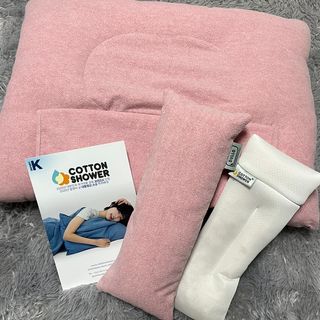 브랜드K 플래그십스토어 [브랜드K X 가온힐 코튼샤워]편백 인서트 베개, 편백파우치, 높이조절 솜파우치 — 5점을 준 리뷰어가 2022년 1월 올린 사용 사진