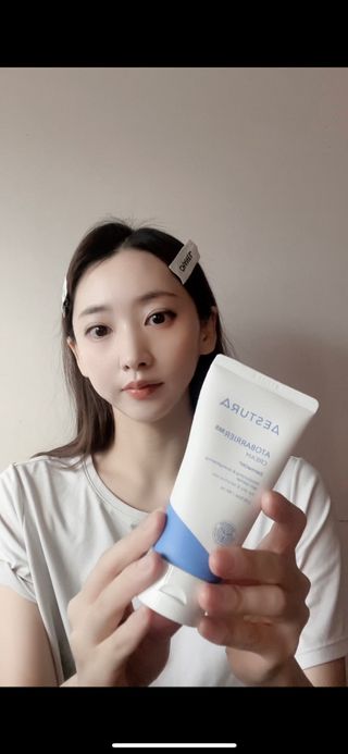 틱톡 캠페인 ★ ｜ Tiktok x 0.8L 에스트라리제덤 2차 크림 (최종) — 5점을 준 리뷰어가 2024년 11월 올린 사용 사진