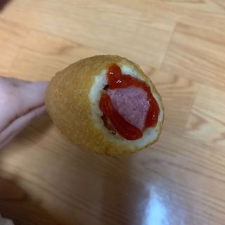 오마뎅 한우핫도그 — 5점을 준 리뷰어가 2021년 5월 올린 사용 사진