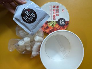 프리 [요리궁리] 타입 B (매콤,치즈,매콤까르보) 꽃떡볶이 6개입 세트 — 5점을 준 리뷰어가 2025년 2월 올린 사용 사진