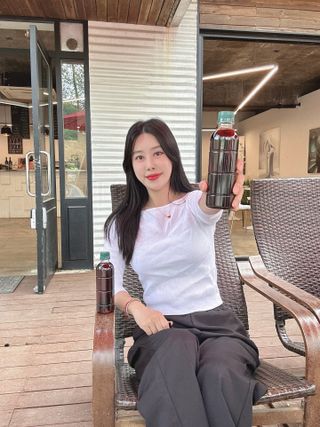 무라벨 바리스타룰스 디카페인 아메리카노 — 5점을 준 리뷰어가 2024년 4월 올린 사용 사진
