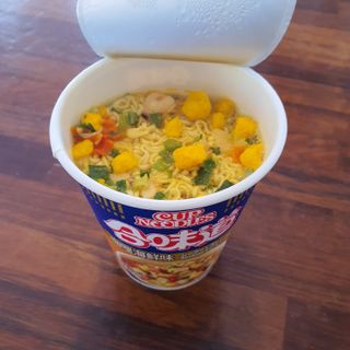 NISSIN 닛신 컵누들  4종 - 씨푸드오리지날, 씨푸드 스파이시, 씨푸드 커리, 씨푸드 XO소스 — 4점을 준 리뷰어가 2022년 12월 올린 사용 사진