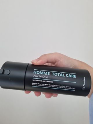 Dr.느루벗 느루벗 옴므 토탈 케어 올인원 118ml 남자 남성 스킨 로션 에센스 크림 화장품 — 5점을 준 리뷰어가 2021년 3월 올린 사용 사진