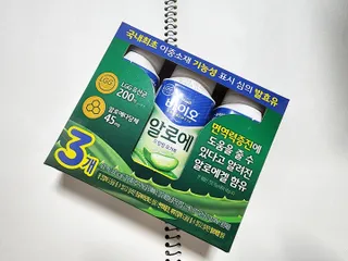 LIVE 매일바이오 알로에 드링킹 요거트 — 4점을 준 리뷰어가 2022년 4월 올린 사용 사진