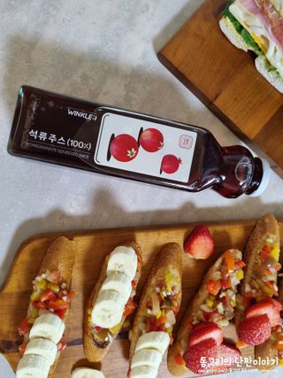 [바이윙클] 페르시아 유기농 석류 착즙주스 750ml 2병 + 선물박스 세트 — 5점을 준 리뷰어가 2022년 2월 올린 사용 사진