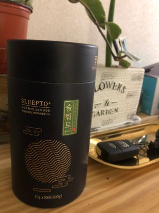 프리마인 자체 기업부설 연구소에서 찾아낸 건강한 수면의 비밀.  슬립토 플러스 30포 — 5점을 준 리뷰어가 2021년 9월 올린 사용 사진