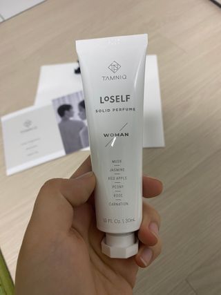 탐니크 러셀브 우먼 솔리드 퍼퓸 — 5점을 준 리뷰어가 2020년 12월 올린 사용 사진