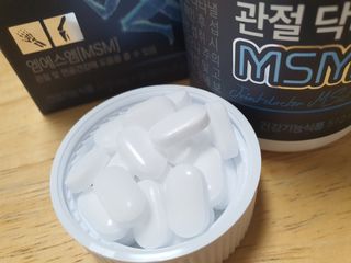 체인미 관절 및 연골건강에 도움을 줄수있는 관절닥터 MSM100 — 4.5점을 준 리뷰어가 2021년 12월 올린 사용 사진