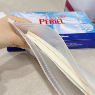 [쿠팡 구매평]페리엘 이염방지 시트세제 선물세트 1set 30매입x4개 — 5점을 준 리뷰어가 2025년 3월 올린 사용 사진