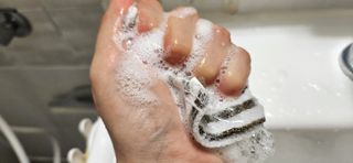 [닥터문] 센텔라 시카케어 화이트머스크 바디워시 1000ml — 5점을 준 리뷰어가 2023년 6월 올린 사용 사진
