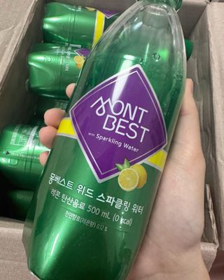 몽베스트 Montbest with Sparkling water Lemon OR Lime 20병(랜덤) — 5점을 준 리뷰어가 2023년 6월 올린 사용 사진