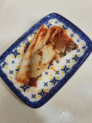 셰프애찬 별미김치 굴겉절이 1kg — 5점을 준 리뷰어가 2022년 12월 올린 사용 사진