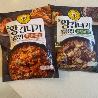 한성기업 무볼레 왕건더기 볶음밥 갈릭스테이크 — 5점을 준 리뷰어가 2021년 10월 올린 사용 사진
