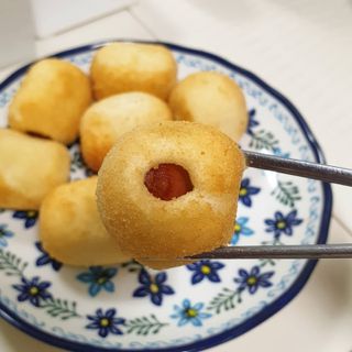 Dog&Ball 독앤볼 [Dog&Ball] 미니찹쌀볼도그 찹쌀치즈볼 — 5점을 준 리뷰어가 2021년 8월 올린 사용 사진
