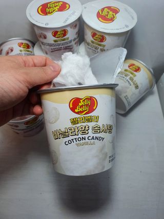 젤리벨리 솜사탕 2종-딸기치즈케이크, 바닐라 — 5점을 준 리뷰어가 2022년 2월 올린 사용 사진
