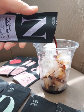 MO'DEW 모듀 이니셜 더치커피 20매(6종원두랜덤) — 5점을 준 리뷰어가 2023년 6월 올린 사용 사진