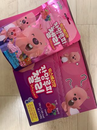 [팔도] 잔망루피젤리 믹스베리맛 42g 8개 — 4점을 준 리뷰어가 2022년 3월 올린 사용 사진