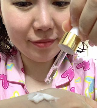 랑팡 EGF+FGF 10ppm 리포좀 앰플 원액 10ml — 4점을 준 리뷰어가 2021년 11월 올린 사용 사진