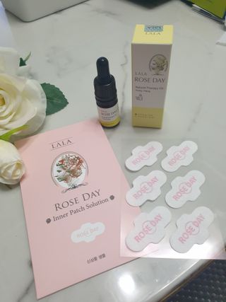 라라로즈데이 시즌2 천연 아로마오일 Y존 케어 속옷향수 이너퍼퓸 5ml  여성의 자존감을 UP시키자 — 5점을 준 리뷰어가 2021년 8월 올린 사용 사진