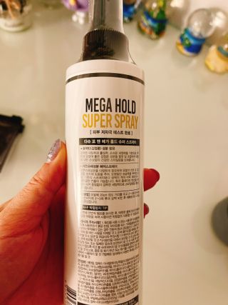 다슈코리아 다슈 포 맨 프리미엄 메가 홀드 슈퍼 스프레이 250ml — 4점을 준 리뷰어가 2021년 6월 올린 사용 사진
