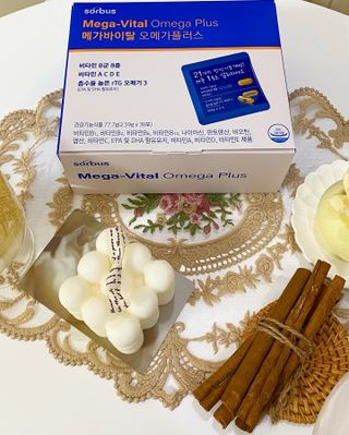 소버스 메가바이탈 오메가플러스 — 5점을 준 리뷰어가 2022년 3월 올린 사용 사진