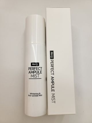 리생 [Re생] 퍼팩트 앰플 이중 기능성 미스트 100ml  피부미백 주름개선 = 총 2개 200ml 증정 — 5점을 준 리뷰어가 2021년 9월 올린 사용 사진