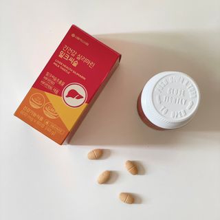 서울약사신협 간건강 실리마린 밀크씨슬 800mg, 60정 — 4점을 준 리뷰어가 2021년 11월 올린 사용 사진