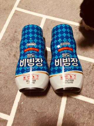팔도비빔장 시그니처 380g 2개 — 4.5점을 준 리뷰어가 2022년 1월 올린 사용 사진