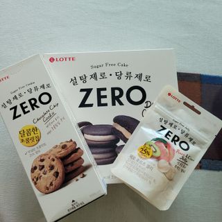 ZERO (초콜릿 칩 쿠키, 카카오 케이크, 후르츠 젤리, 아이스 콜라, 아이스 초코바) — 5점을 준 리뷰어가 2022년 6월 올린 사용 사진