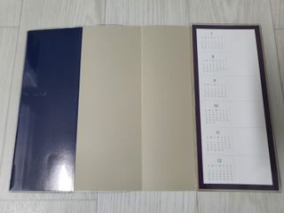 리훈 2023년 아이라이크 모눈 다이어리 미니달력 세트 — 5점을 준 리뷰어가 2022년 11월 올린 사용 사진