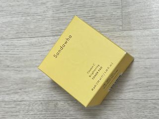 산다화 비타민씨 화이트닝 토너 패드 — 4점을 준 리뷰어가 2023년 9월 올린 사용 사진