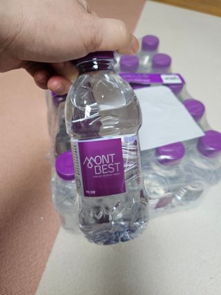 몽베스트 [MONTBEST] 330mL 20병 — 5점을 준 리뷰어가 2024년 2월 올린 사용 사진
