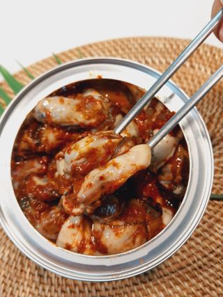 셰프애찬 별미김치 굴겉절이 1kg — 5점을 준 리뷰어가 2022년 12월 올린 사용 사진