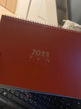 리훈 2023년 곰부 체크리스트 위클리 다이어리 — 3.5점을 준 리뷰어가 2022년 11월 올린 사용 사진