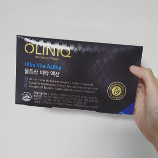 올리닉 울트라비타액션 — 5점을 준 리뷰어가 2021년 10월 올린 사용 사진