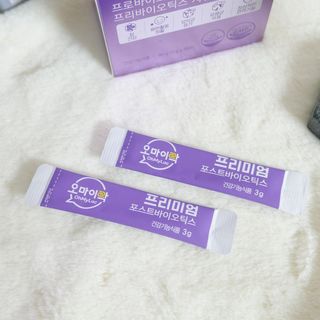 [유산균] 오마이락 프리미엄 포스트바이오틱스 30P — 3점을 준 리뷰어가 2022년 11월 올린 사용 사진