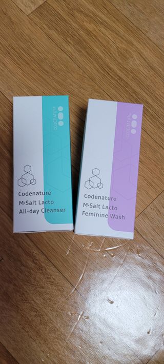 코드네이처 엠솔트 락토 2종 — 4점을 준 리뷰어가 2021년 6월 올린 사용 사진