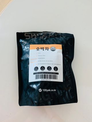 산그리메 국내산 호박차 100티백 대용량 삼각티백차 — 5점을 준 리뷰어가 2021년 7월 올린 사용 사진