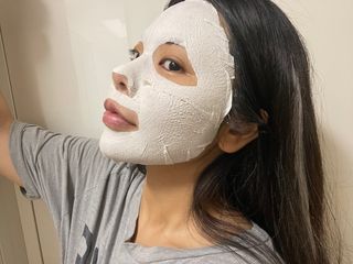 아이디플라코스메틱 페이스핏 플라스터 마스크 _ 리뉴얼 — 5점을 준 리뷰어가 2021년 7월 올린 사용 사진