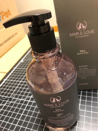 마리앤루이펫샴푸 [mari and louie pet shampoo] — 5점을 준 리뷰어가 2021년 6월 올린 사용 사진