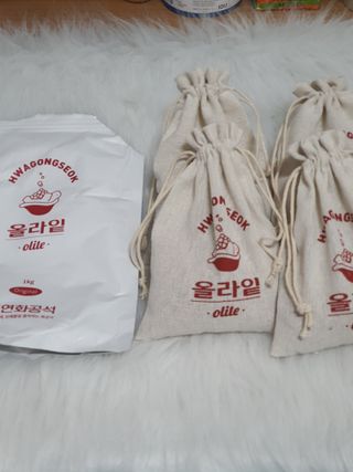 올라잍 천연화공석 — 5점을 준 리뷰어가 2022년 9월 올린 사용 사진