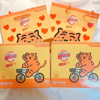 광동제약 [광동] 비타500데일리스틱 70포X2개 + 뚱랑이엽서 + 쇼핑백 증정 — 5점을 준 리뷰어가 2022년 10월 올린 사용 사진